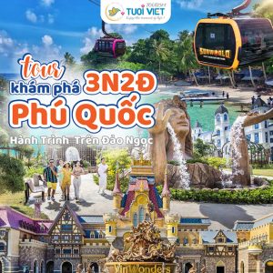 Tour Phú Quốc 3N2Đ - Grand World - Câu Cá - Ngắm San Hô - Bay TPHCM