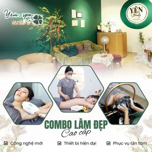 Yên Spa - 5 Combo Massage Body, Gội Đầu, Triệt Lông 75’ - Miễn Tip