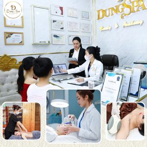 Dung Spa - 6 Combo Massage Body, Gội Đầu, Mặt 75’ - Miễn Tip