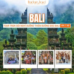 Tour Trọn Gói Nghỉ Dưỡng Thiên Đường Đảo Bali 4N3Đ