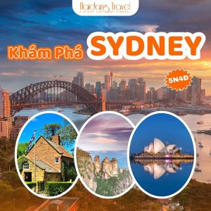 Tour Nước Úc 5N4Đ: Sydney - Thành Phố Đáng Sống Nhất Thế Giới