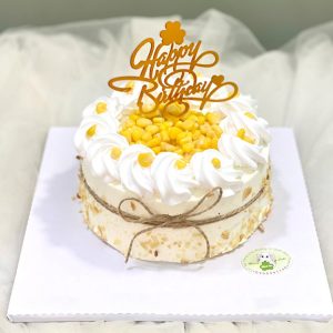 Merry Cake - Bánh Kem Bắp Tươi Phủ Socola Pháp