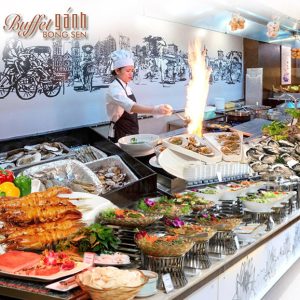 Buffet Gánh Palace Nguyễn Huệ - Hải Sản 3 Miền - Trưa Cả Tuần