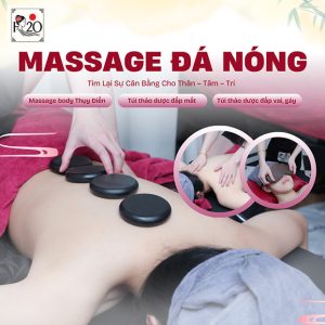 H2O - Massage Body Đá Nóng + Foot + Túi Đắp Mắt + Vai, Gáy