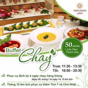 Viễn Đông - Buffet Trưa/ Tối Tinh Hoa Những Món Chay