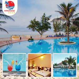 Golden Coast Resort & Spa 4* - Gói 2N1Đ - Phòng Superior + 2 Bữa Ăn