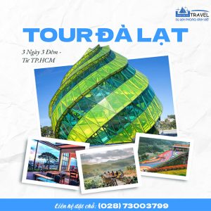 Tour Đà Lạt 3N3Đ - Happy Hills - Suối Bình Yên - DL001