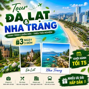 Tour Đà Lạt - Nha Trang 3N3Đ - Panorama Coffee - DL007
