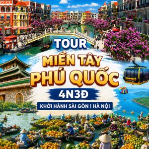 Tour Miền Tây - Phú Quốc 4N3Đ - Khởi Hành Sài Gòn/ Hà Nội