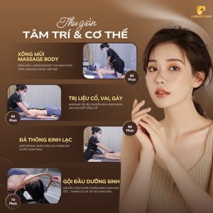 Paradise Spa - Massage Body/ Vai Gáy/ Đả Thông Kinh Lạc/ Gội Đầu