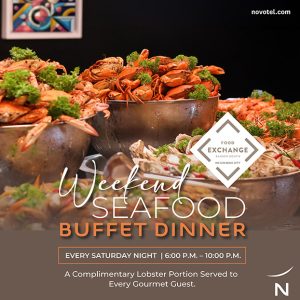 Novotel - Phú Mỹ Hưng - Buffet Hải Sản Cua, Ghẹ Tặng Tôm Hùm