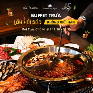 Hotel Nikko Saigon - Buffet Lẩu Hải Sản + Món Thái Trưa Chủ Nhật