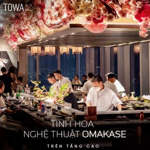 Towa Japanese Cuisine Tầng 28 Sedona Suites - Omakase Cao Cấp Cho 1 Người