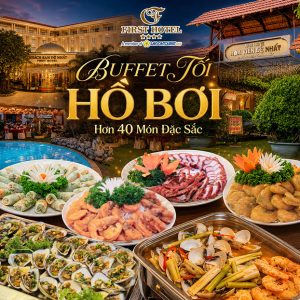 Đệ Nhất - Buffet Thứ 7 Cuối Tuần Sang Xịn Bên Hồ Bơi