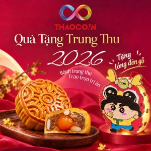 THAOCO - 06 Brand Bánh Trung Thu Ngon Nổi Tiếng + Tặng Lồng Đèn Gỗ