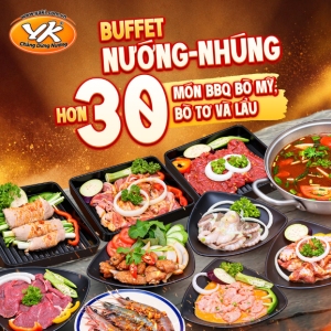 Nhà Hàng Yaki - Buffet Nướng Nhúng Bò Mỹ, Bò Tơ, Lẩu Hơn 30 Món